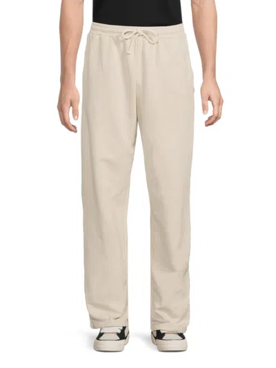Krost Men's Cotton Drawstring Sweatpants In Brown