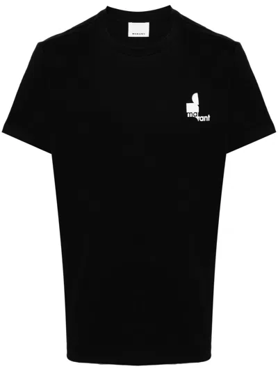 Isabel Marant T-shirt Zafferh Aus Baumwolle Mit Logo In Black