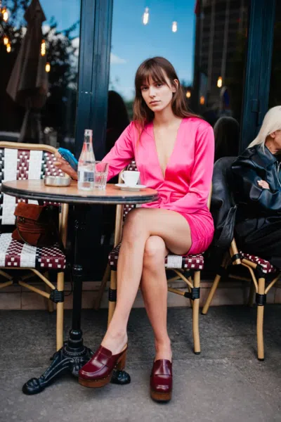 Poupette St Barth Mini Dress Joy In Pink