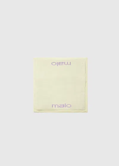Malo It Copertina Cashmere Dream 45x45 Cm In Yellow