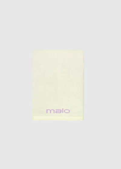 Malo It Copertina Cashmere Dream 45x45 Cm In Yellow