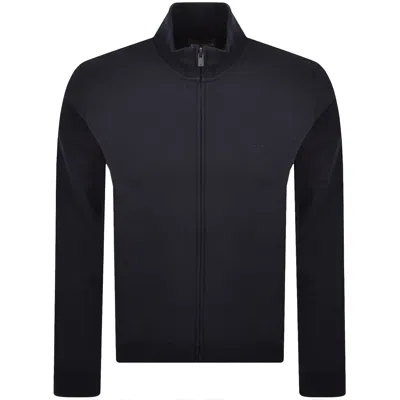 Armani Collezioni Emporio Armani Lounge Tracksuit Navy In Blue