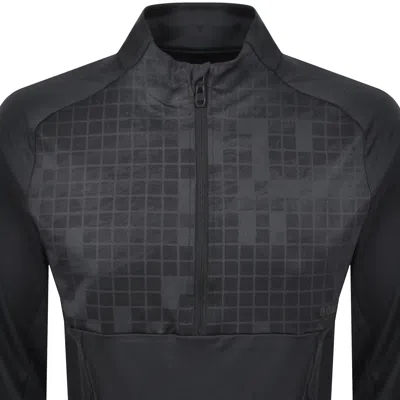 Boss Athleisure Boss Half Zip Sweatshirt Navy In Blue