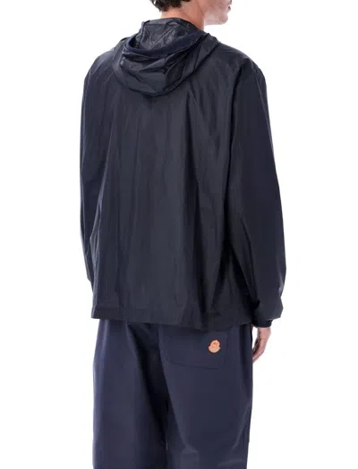 Moncler Genius Hamlin Hooded Windbraker In Black