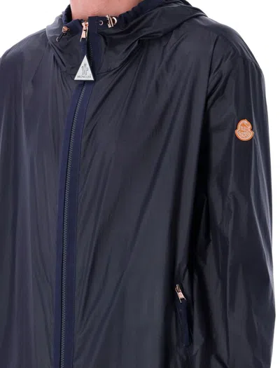 Moncler Genius Hamlin Hooded Windbraker In Black