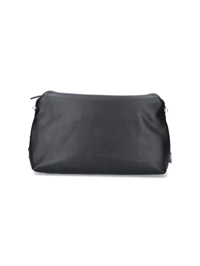 Pinko Saddle Baguette Shoulder Bag In Black
