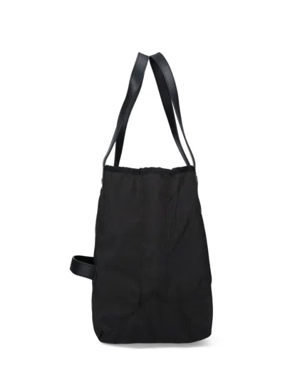 Vivienne Westwood Rectangular Tote Bag Top Handles In Black