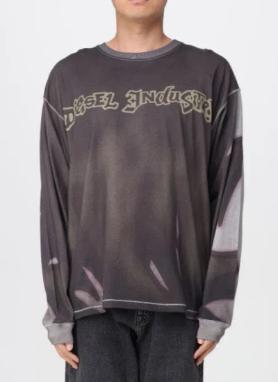 Diesel Sweaters In Gray
