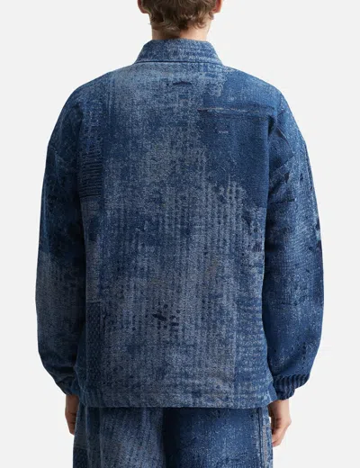 Fdmtl Boro Jaquard Coach Rinse In Blue