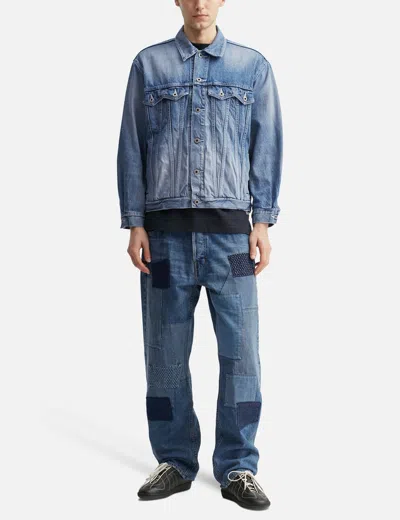 Fdmtl Classic Fit Denim Cs127 In Blue