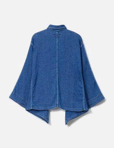 Fdmtl Coverall Cape 3yr Wash In Blue