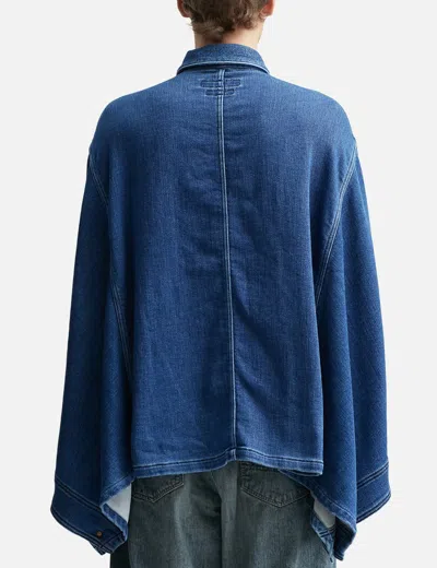 Fdmtl Coverall Cape 3yr Wash In Blue