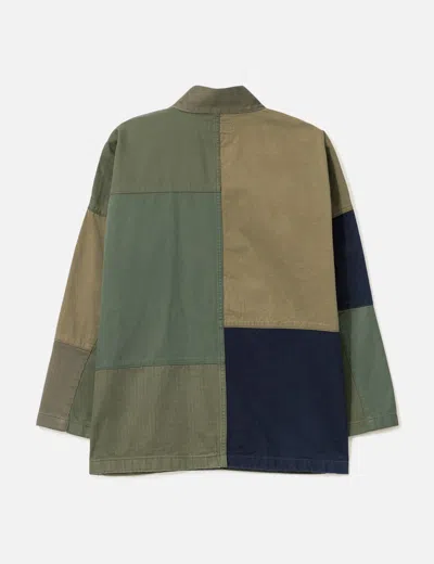 Fdmtl Haori Jacket Rinse In Green