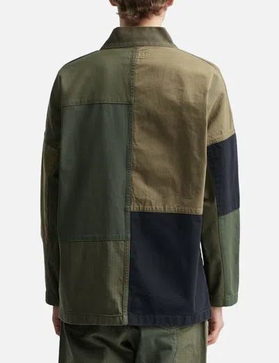 Fdmtl Haori Jacket Rinse In Green