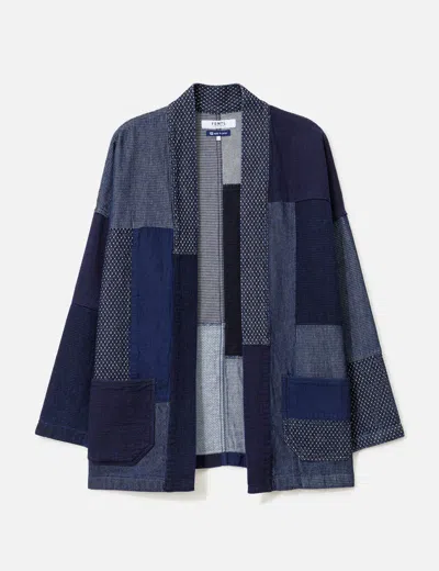 Fdmtl Haori Jacket Rinse In Blue