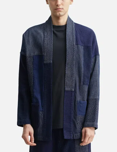 Fdmtl Haori Jacket Rinse In Blue