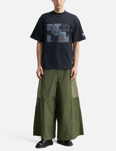 Fdmtl Hakama Cargo Pants Rinse In Green