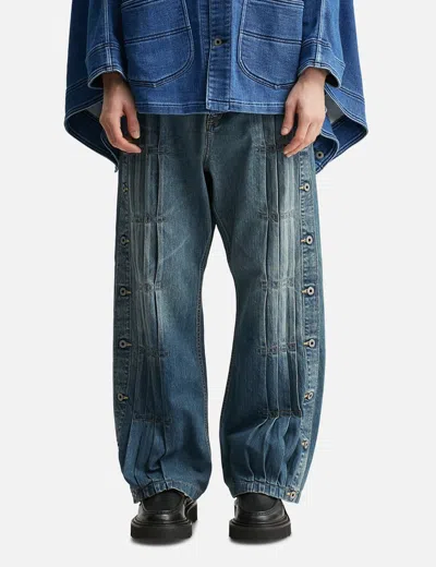 Fdmtl Second Second Pants 3yr Wash In Blue