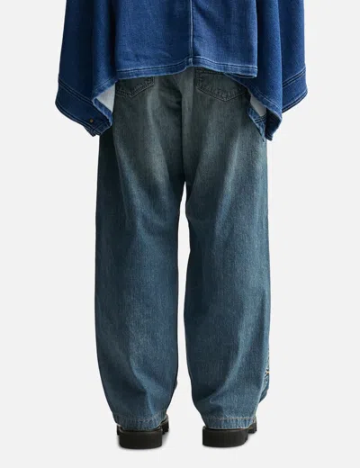 Fdmtl Second Second Pants 3yr Wash In Blue