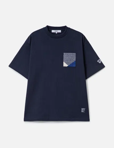 Fdmtl Origami T-shirt In Blue