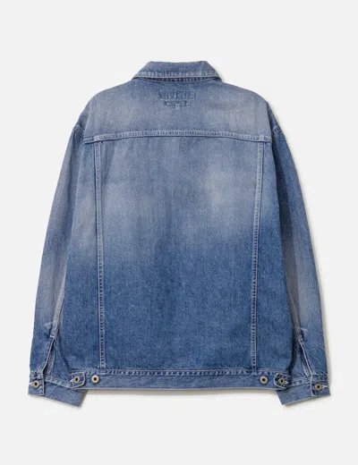 Fdmtl Third Third Jacket 3yr Wash In Blue