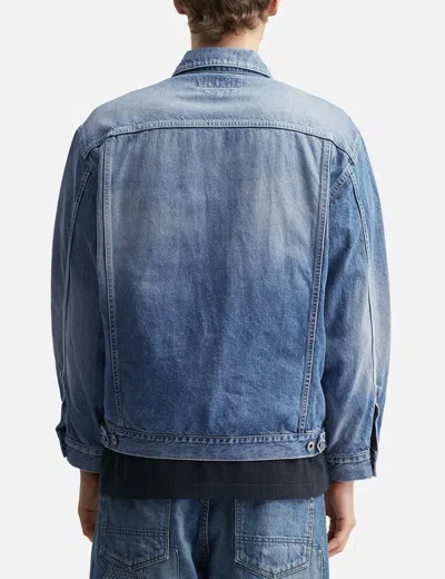 Fdmtl Third Third Jacket 3yr Wash In Blue