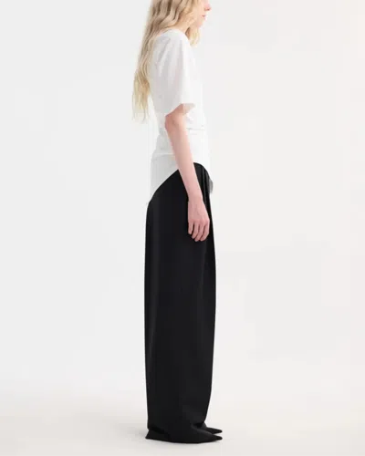 Rohe Re-invented Twisted T-shirt Optic White