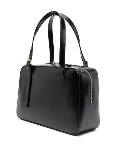 Apc Black Shoulder Bag With Versatile Carrying Options In Black