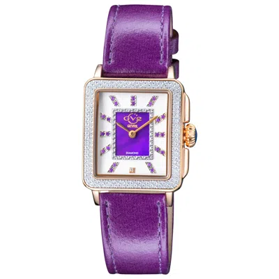 Gv2 By Gevril Padova Diamond Women's Watch In Red