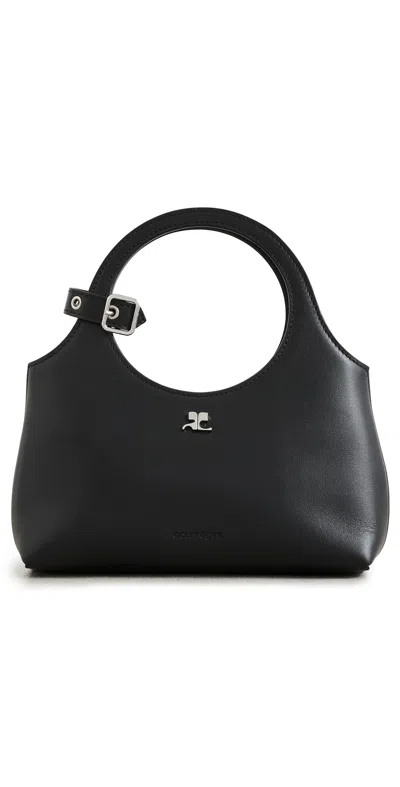Courrèges Courrges Mini Holy Day Handbag In Black