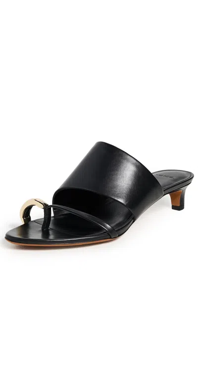 Vince Suzie Sandals Black In Black