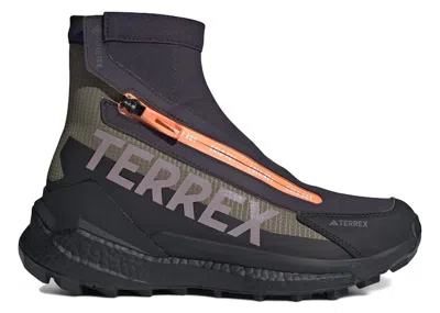 Pre-owned Adidas Originals Terrex Free Hiker 2 Cold.rdy Goretex Black Amber (women's) Sneakers In Olive Strata/preloved Fig/amb