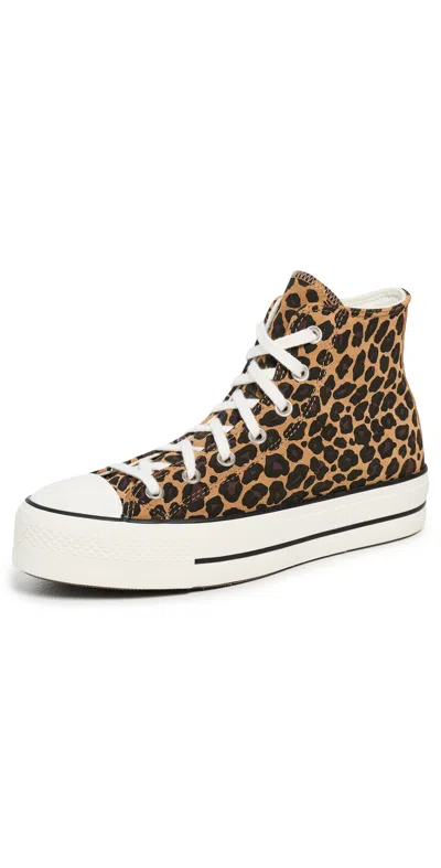 Converse Chuck Taylor All Star Lift Animal High-top Sneakers In Multi