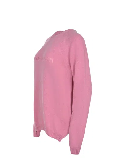Alberta Ferretti Sweater Made Of Wool And Cashmere In Pink