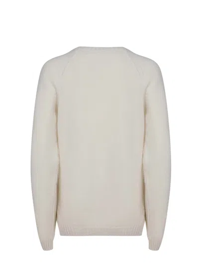 Alberta Ferretti Sweater Made Of Wool And Cashmere In Neutral