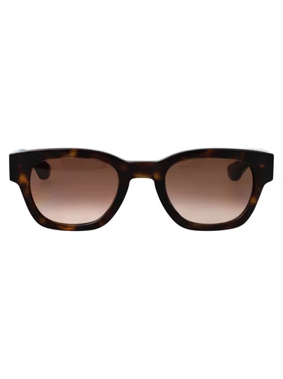 Alexander Mcqueen Alexander Mc Queen Round Sunglasses Am0530 S 002 In Brown