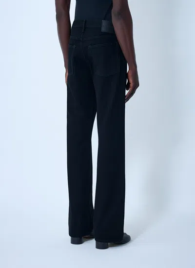 Acne Studios Men Five-pocket Jeans In Black