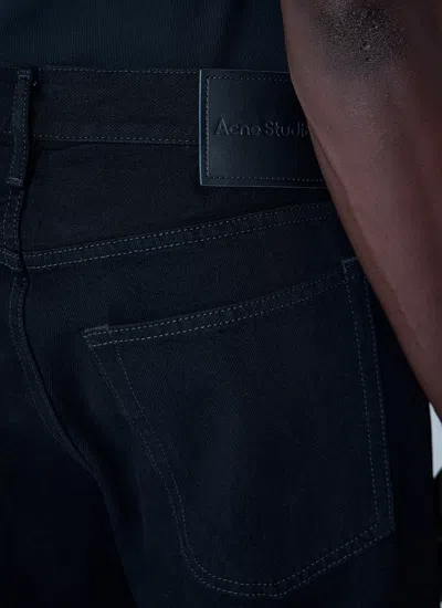 Acne Studios Men Five-pocket Jeans In Black