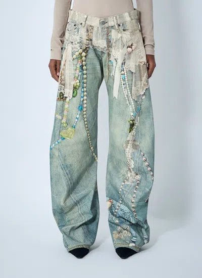 Acne Studios Women 2006 Jeans In Blue
