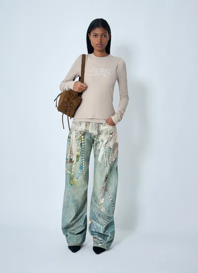 Acne Studios Women 2006 Jeans In Blue