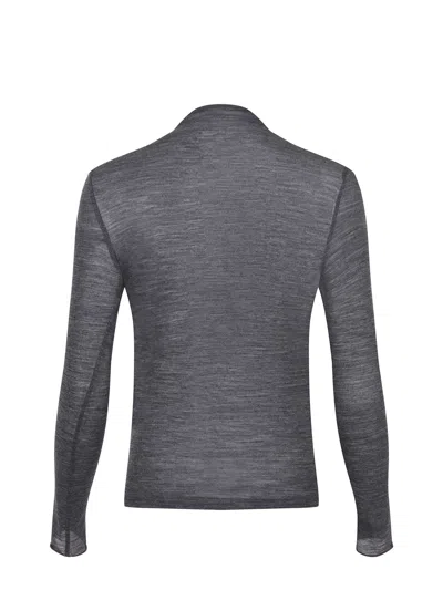 Alysi Sweater Made Of A Blend Of Wool In Gray