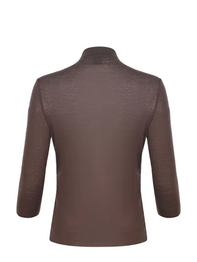Alysi Sweater Made Of A Wool In Gray
