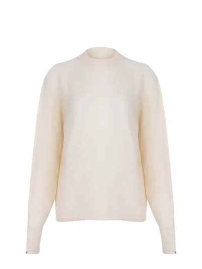 Alysi Sweater Made Of Cashmere In Neutral