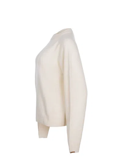 Alysi Sweater Made Of Cashmere In Neutral