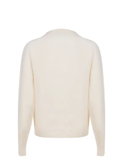 Alysi Sweater Made Of Cashmere In Neutral
