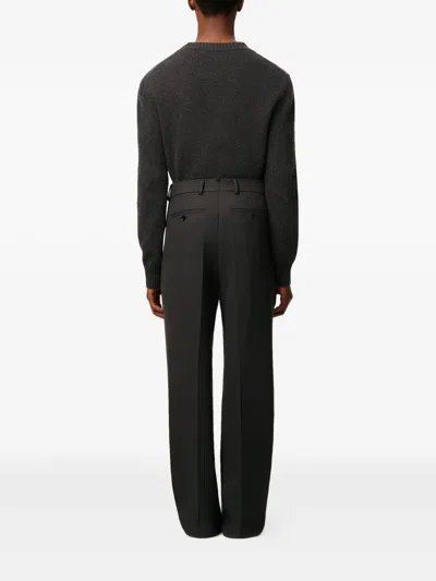 Ami Alexandre Mattiussi Ami Paris Trousers Wide Clothing In Black