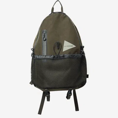 And Wander Triangular-logo Backpack