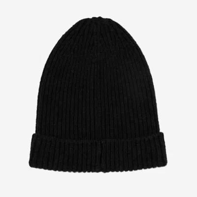 And Wander Logo-embroidered Beanie In Brown