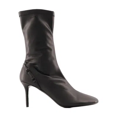 Courrèges Ankle Boots Courreges Pvc Black In Black
