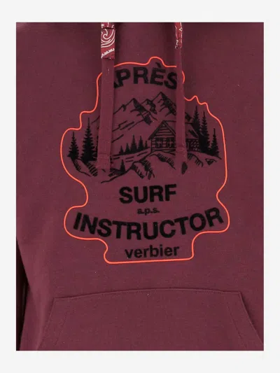 Après Surf Cotton Sweatshirt With Logo In Brown